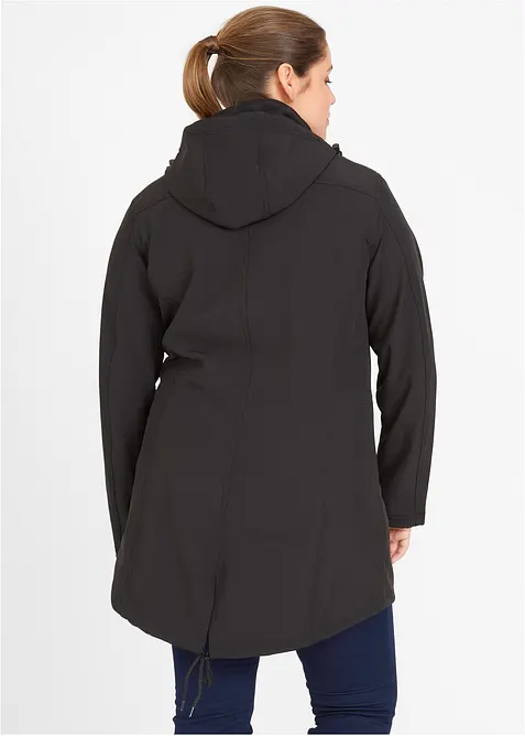 Softshell-parkas, vannavstøtende, bonprix
