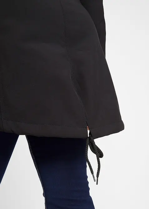 Softshell-parkas, vannavstøtende, bonprix