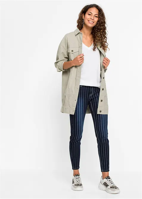 Topp med V-hals, bonprix