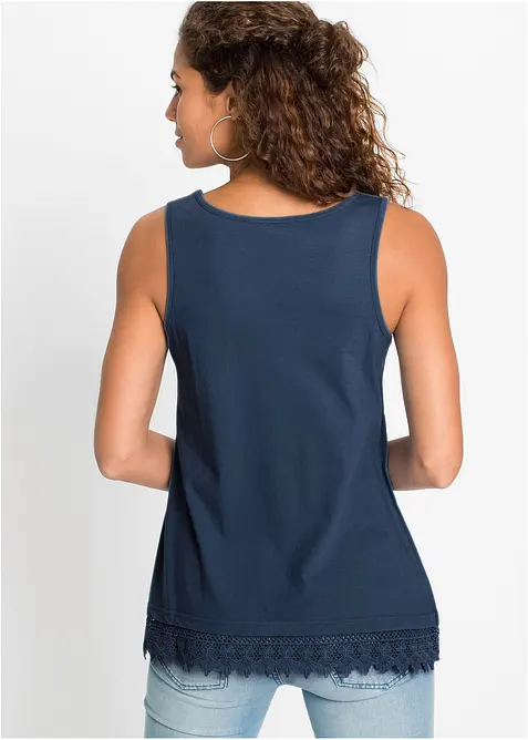 Topp med blonde (2-pack), bonprix