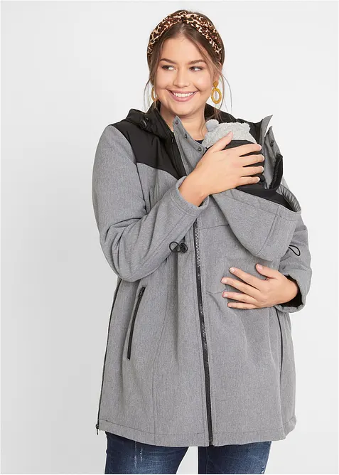 3-i-1-mammakåpe i softshell-materiale, bonprix