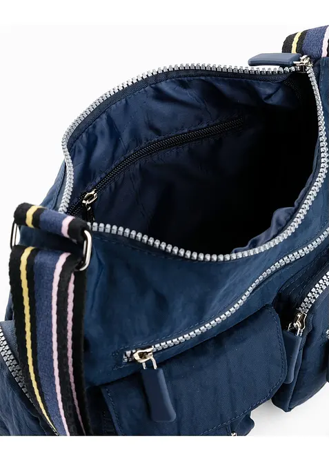 Skulderveske med utvendige rom, bonprix