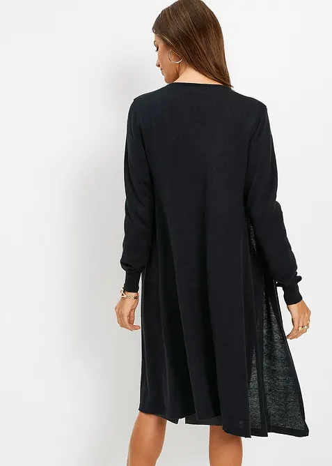 Lang cardigan med bomull, bonprix