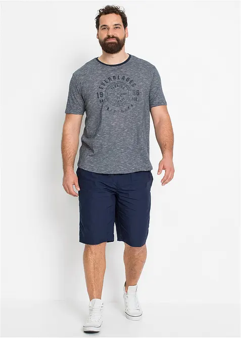 T-skjorte i 100% bomull (2-pack), bonprix