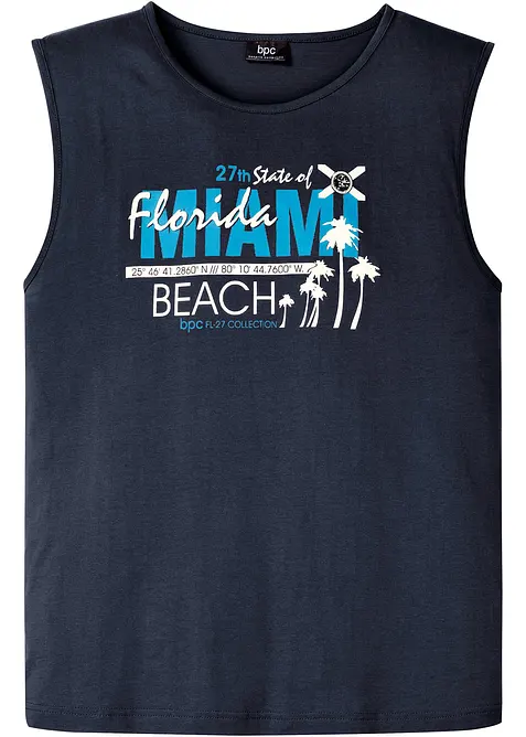 Singlet i 100% økologisk bomull, bonprix