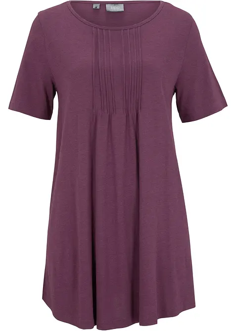 T-skjorte i A-fasong, kortermet, bonprix