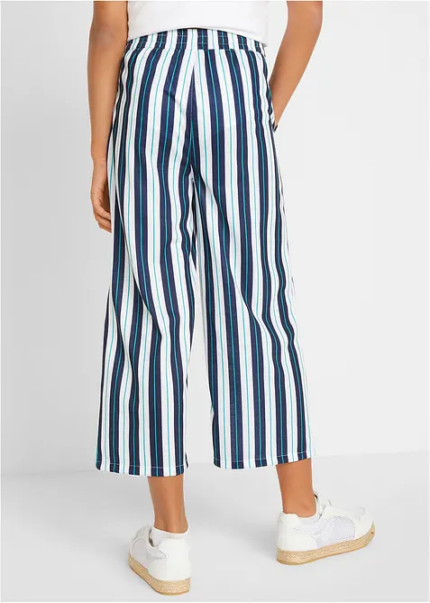 Vid bukse med elastisk linning, bonprix