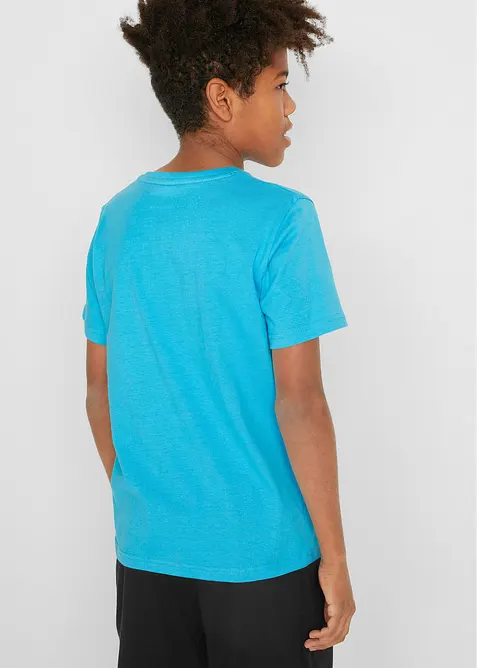 T-skjorte i økologisk bomull (2-pack), bonprix