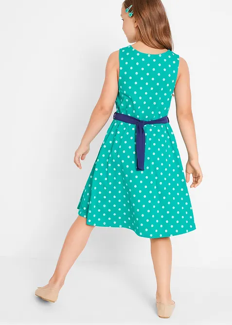 Trikotkjole i &oslash;kologisk bomull, bonprix