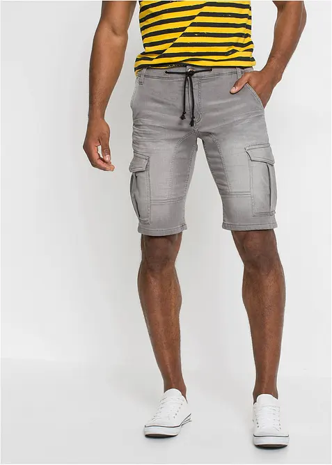 Bermudashorts i sweat-denim, Regular Fit, bonprix