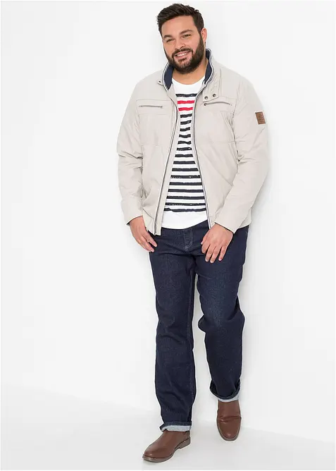 Jakke i bomberjakkemodell med st&aring;krage, bonprix