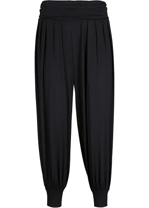 Haremsbukse i myk viskosemiks, bonprix