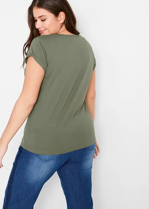 T-skjorte i 100% bomull, bonprix