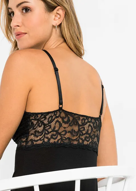 Neglisj&eacute; av myk viskosemiks, bonprix