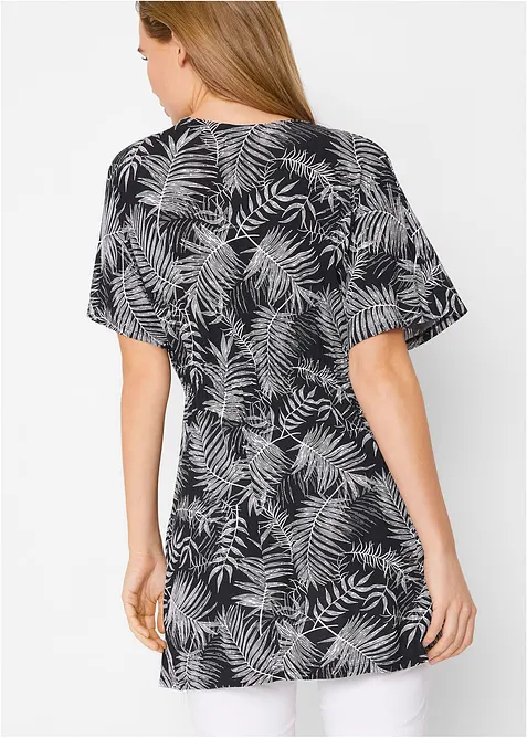 Lang tunika av fint fallende viskose, bonprix