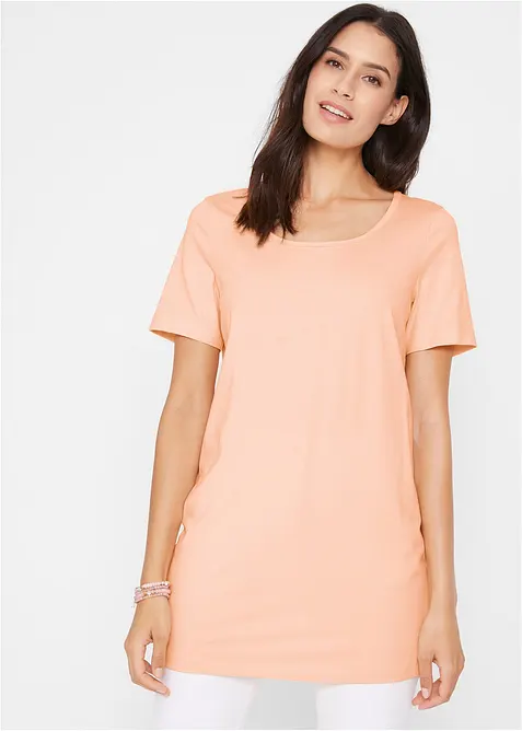 Lang basic topp, 2-pack, bonprix