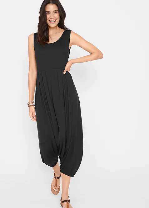 Jersey-jumpsuit i viskosemiks, bonprix