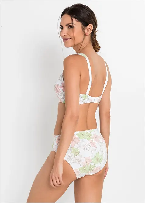 BH av bomull med b&oslash;yle (3-pack), bonprix