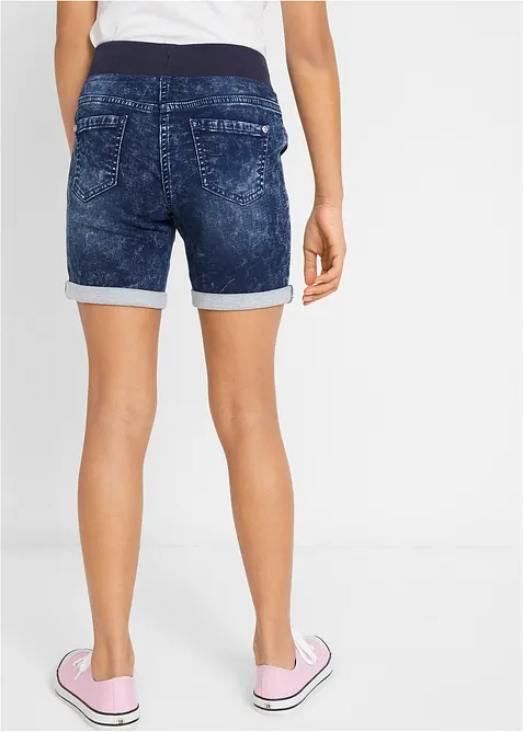 Jeansshorts Mid Waist, bonprix