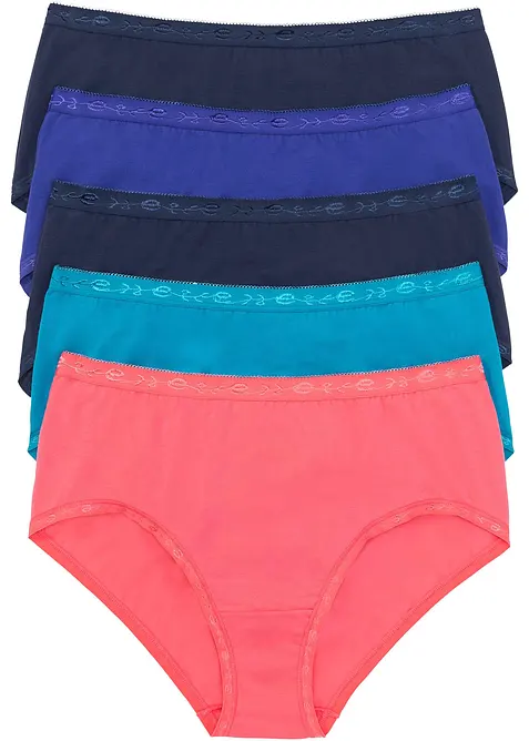 Høy truse (5-pack), bonprix