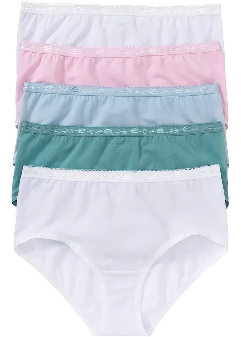 Høy truse (5-pack), bonprix
