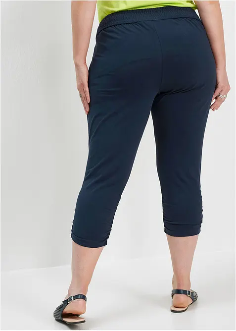 Jerseybukse i bomullsmiks, bonprix