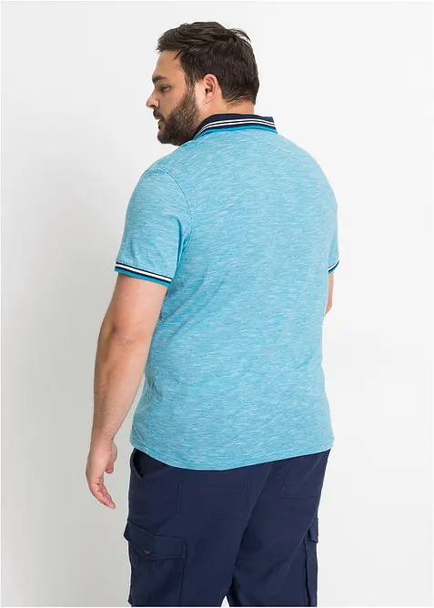 Poloskjorte i 100% bomull, bonprix