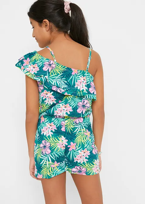 One shoulder-jumpsuit i økologisk bomull, bonprix