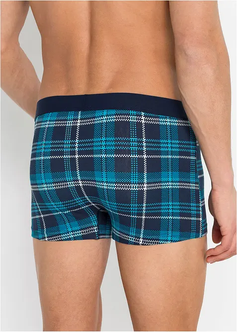 Boksershorts med bomull i ettersittende modell (3-pack), bonprix