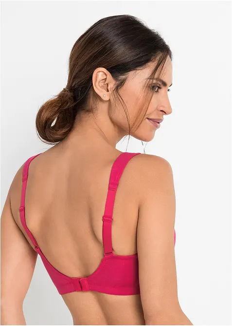 BH uten b&oslash;yle med &oslash;kologisk bomull (2-pack), bonprix
