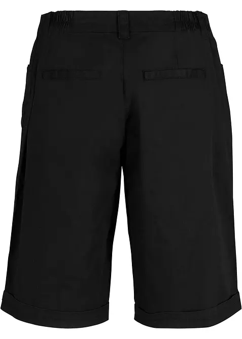 Papertouch-bermudashorts i bomull med komfortlinning, bonprix