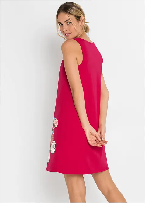 Kort nattkjole i 100% bomull, bonprix