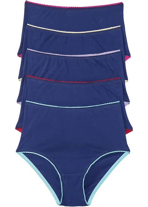 Høy truse (5-pack), bonprix