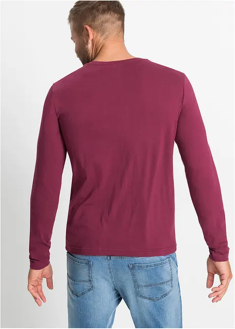 Langermet topp (3-pack), bonprix