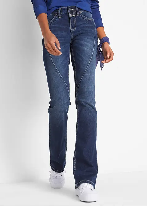 Bootcut-jeans Mid Waist, Stretch, bonprix