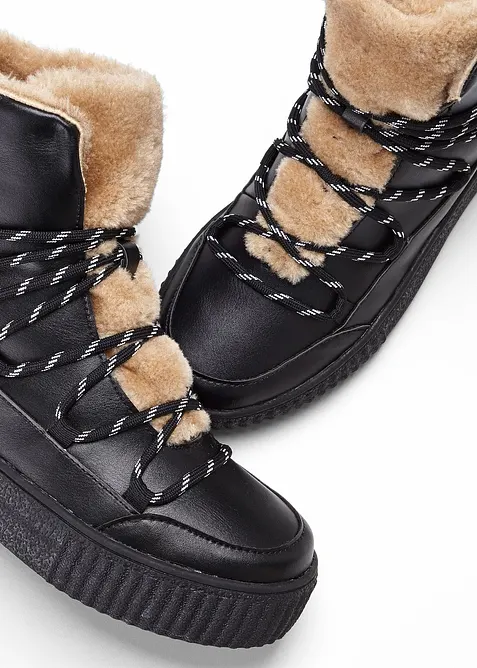 Skoletter med platåsåle, bonprix