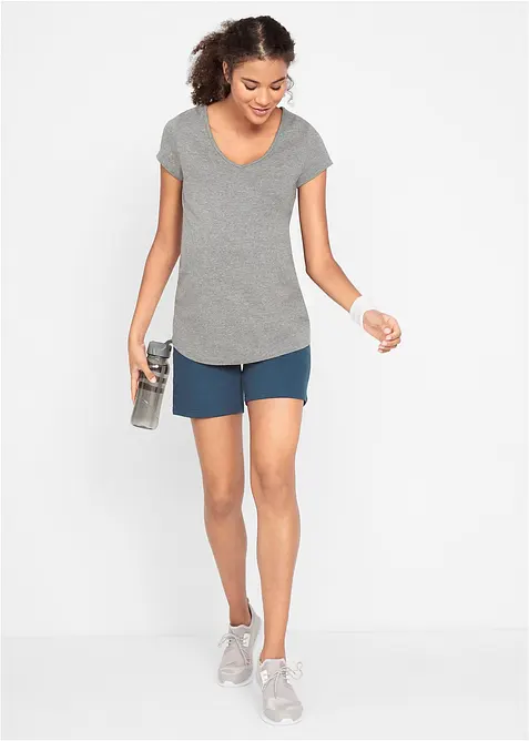 Basic mammatopp i økologisk bomull (2-pack), bonprix