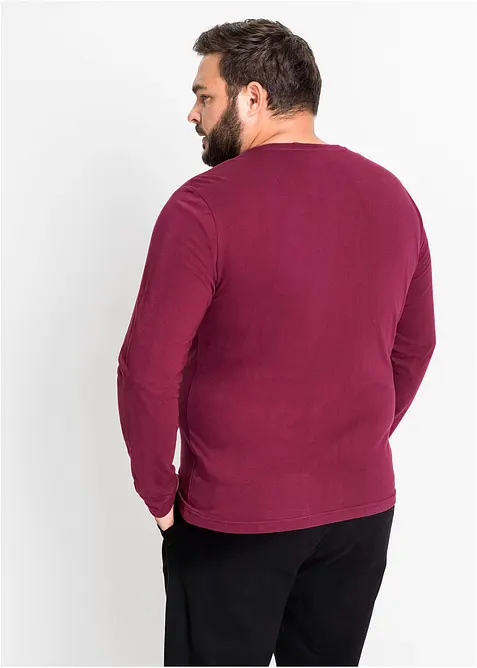 Langermet topp (3-pack), bonprix