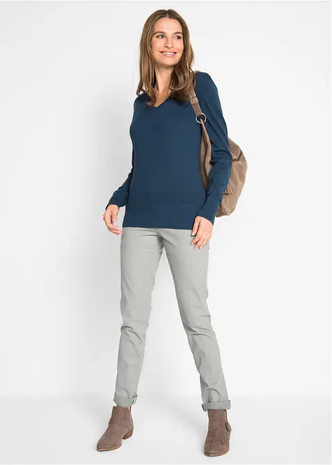 Finstrikket genser, bonprix