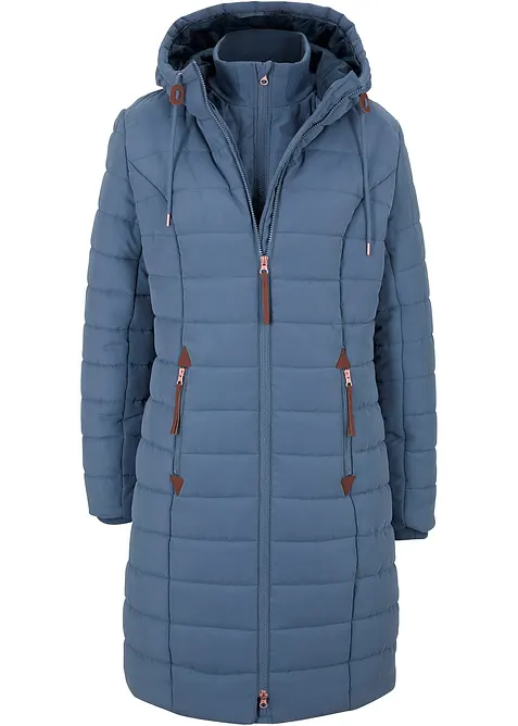 Vattert k&aring;pe, 2-i-1-look, bonprix