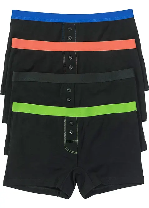 Boxershorts til dame (4-pack), bonprix