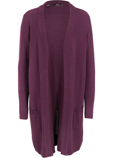 Lang strikkejakke, lang arm, bonprix