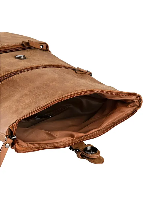 Ryggsekk med utvendig rom og spenne, bonprix