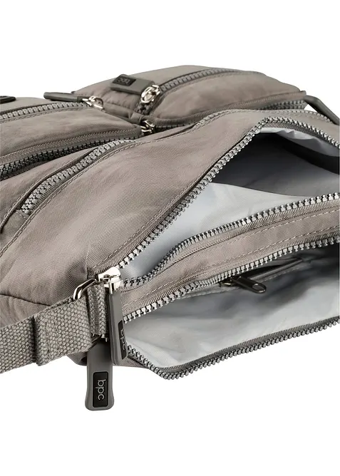 Skulderveske med utvendige rom, bonprix