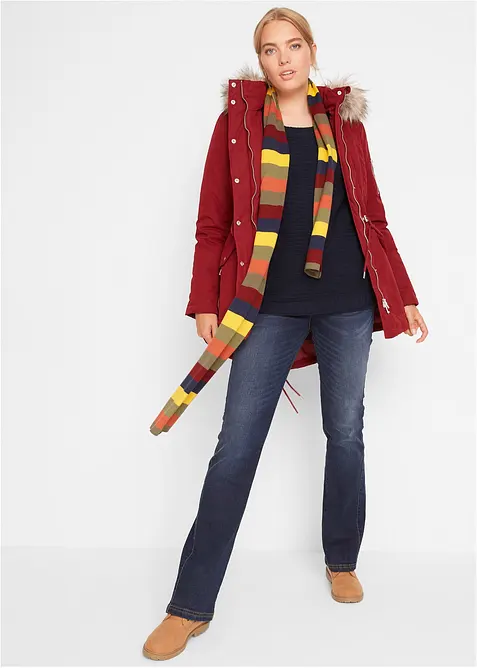 Varm, f&ocirc;ret parkas, bonprix