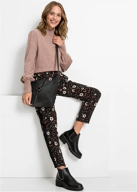 Skulderveske med dekorativ spenne, bonprix