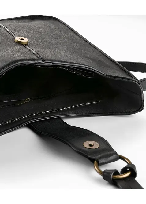 Skulderveske med dekorativ spenne, bonprix