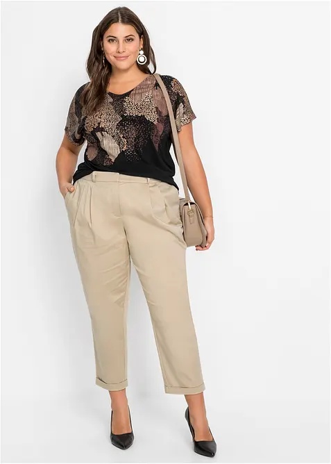 Topp i myk viskosemiks, bonprix