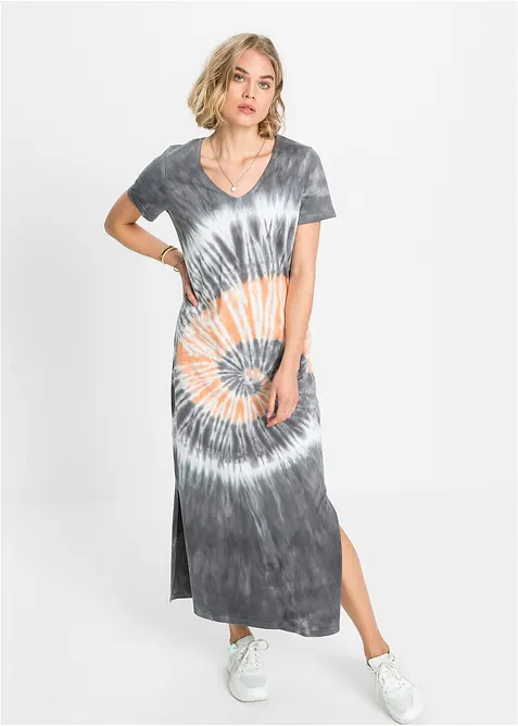 Trikotkjole av ren bomull, bonprix