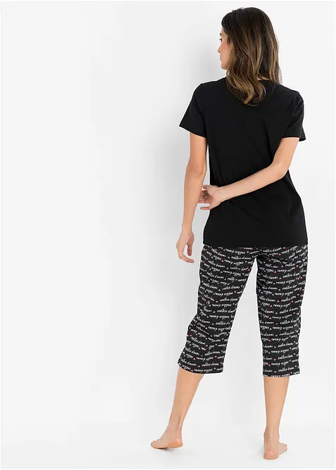 Pyjamas i 100% bomull, bonprix